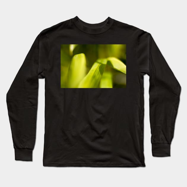 Fresh Spring Green Grass Long Sleeve T-Shirt by heidiannemorris